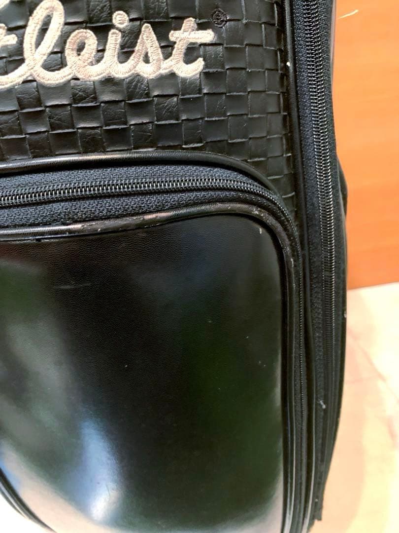 希少　完売　タイトリスト　キャディバッグ　3点式　ブラック