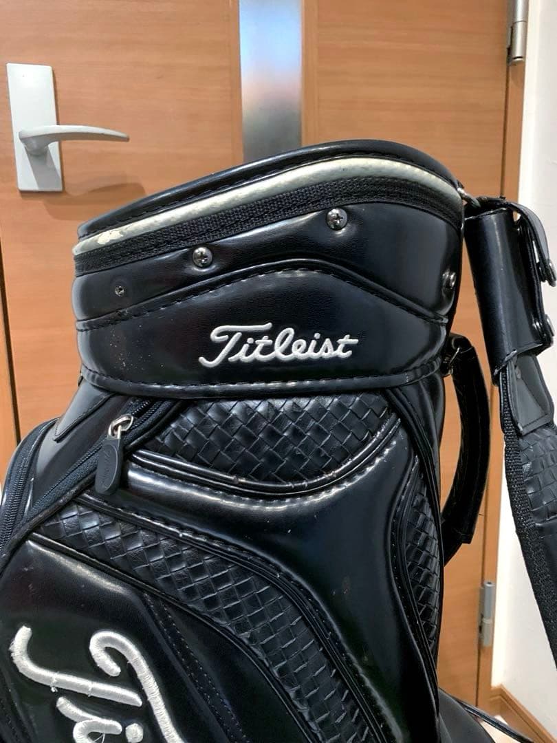 希少　完売　タイトリスト　キャディバッグ　3点式　ブラック