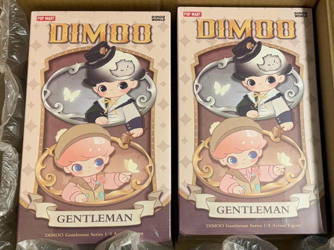 新品 dimoo Gentleman Series アクションフィギュア 2種