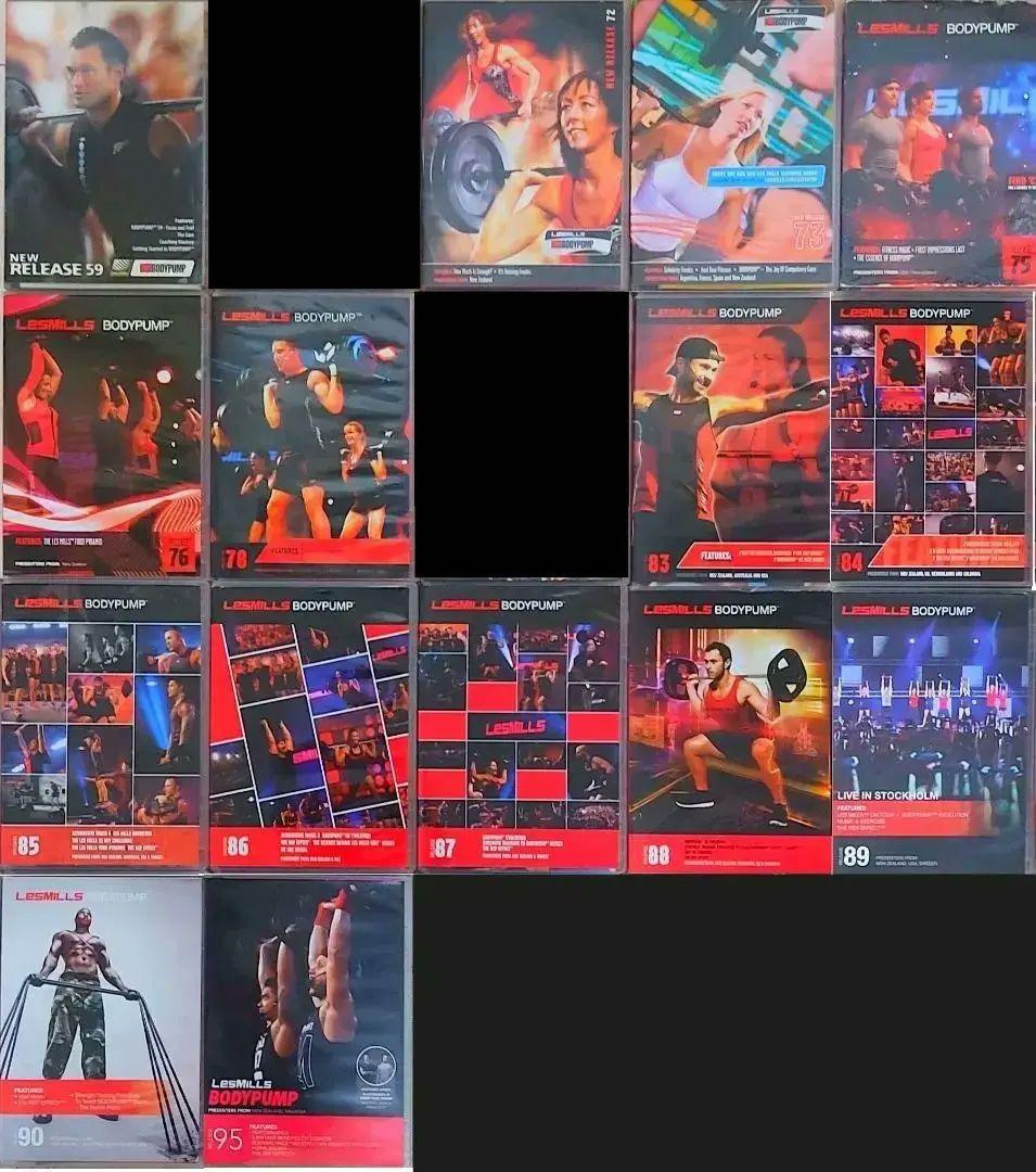 ウエイトトレーニング LESMILLS BODYPUMP CD DVD