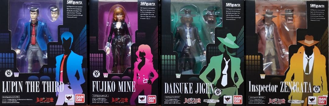 S.H.フィギュアーツ ルパン三世 峰不二子 次元大介 銭形警部『ルパン三世』