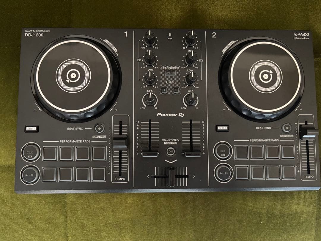 【ほぼ未使用・美品】Pioneer DJ DDJ-200 DJコントローラー