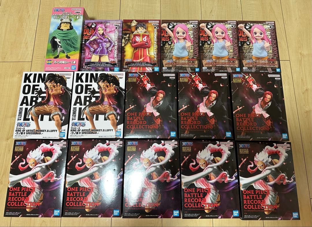 プライズフィギュア　ワンピース　16個セット　新品未開封　バンダイ