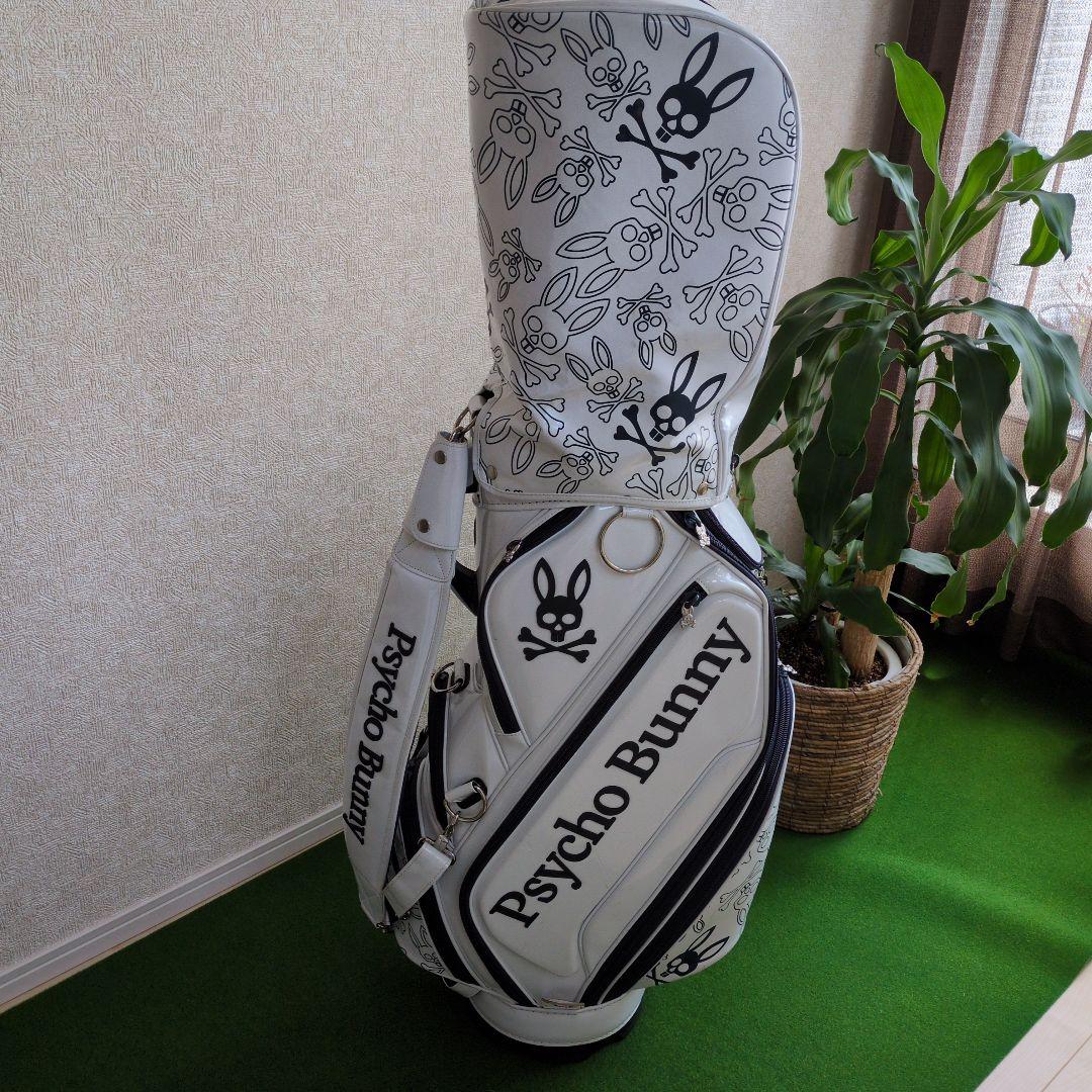 Psycho Bunny ゴルフバッグ・キャディバッグ　Uヘッド、バターカバー付