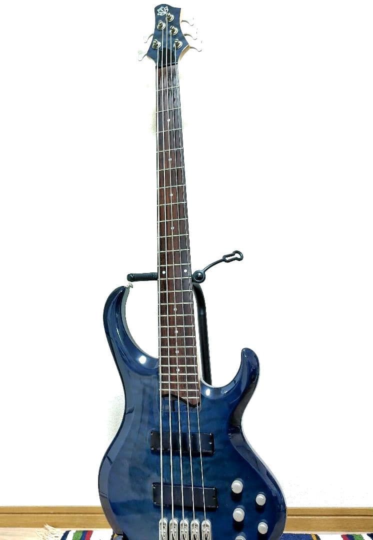 Ibanez BTB 5弦ベース BTB405QM 相当 キルトメイプル 良音