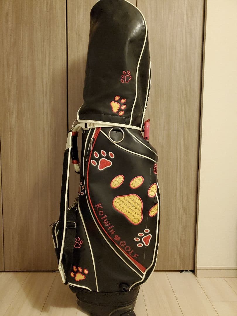 ゴルフKolwinキャディバック　キャスター付き