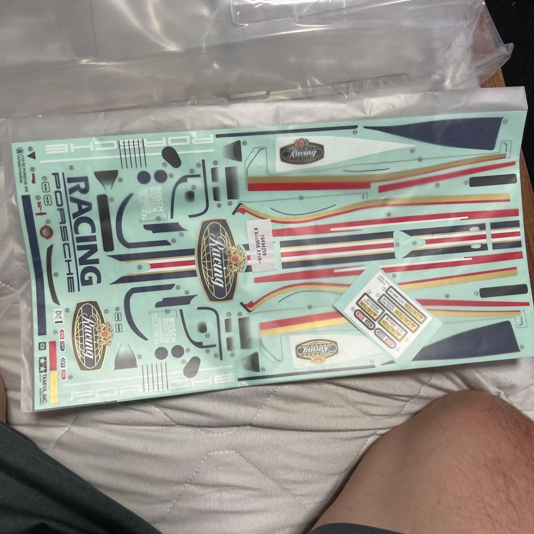 TAMIYA MAZDA 787B 1/10 RC ポルシェスペアボディ付き