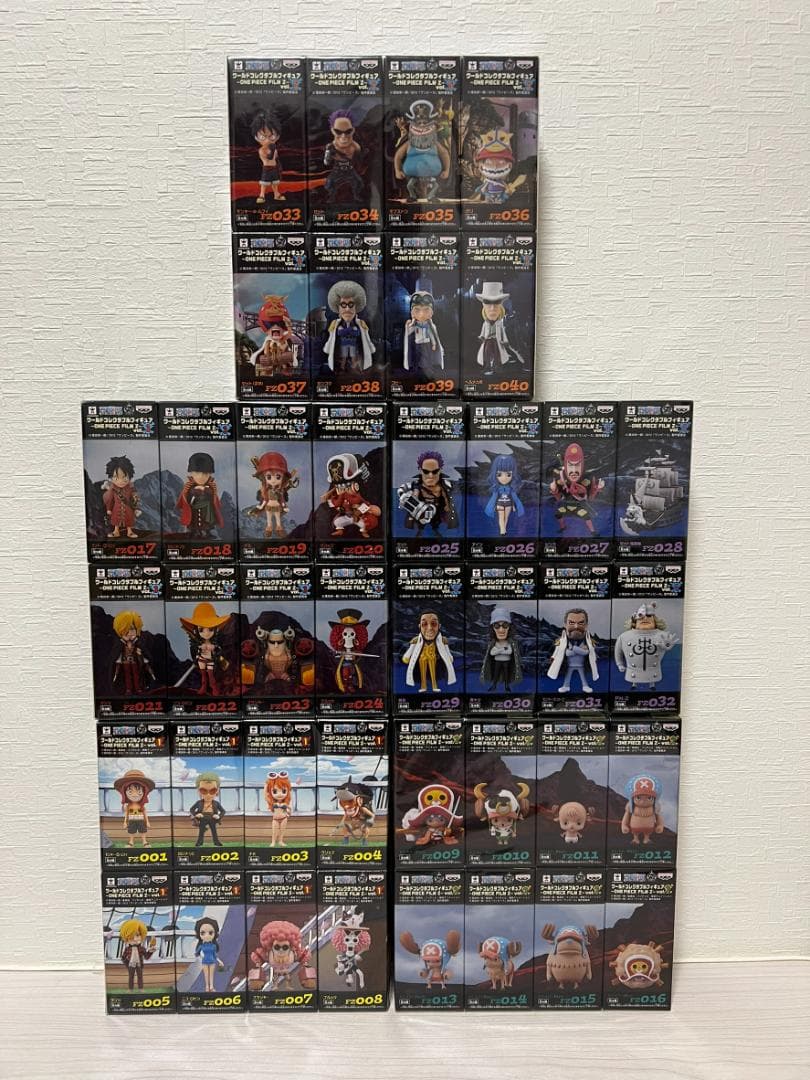 未開封 ワンピース WCF ワーコレ 劇場版 FILM Z 40種 コンプ