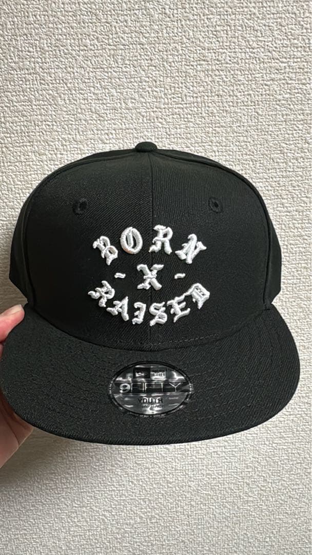 応援グッズ NEW ERA BORN x RAISED SNAPBACK