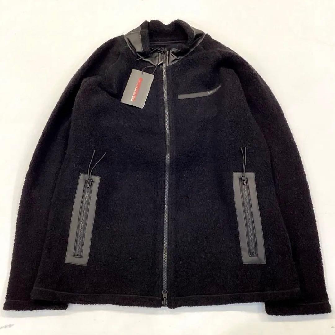 新品　BRIEFING WOOL BOA BLOUSON ブラックL