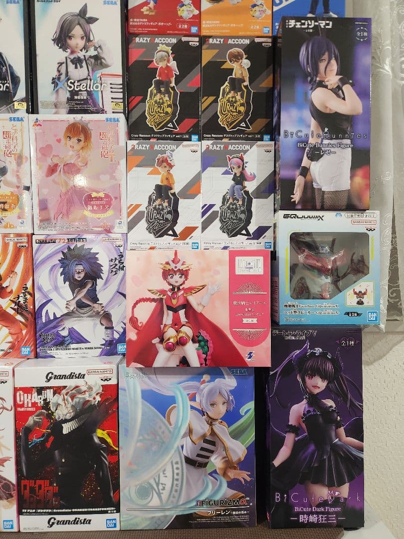 未開封フィギュア36個 レイアース フリーレン アイマス ナルト レゼ 美少女系