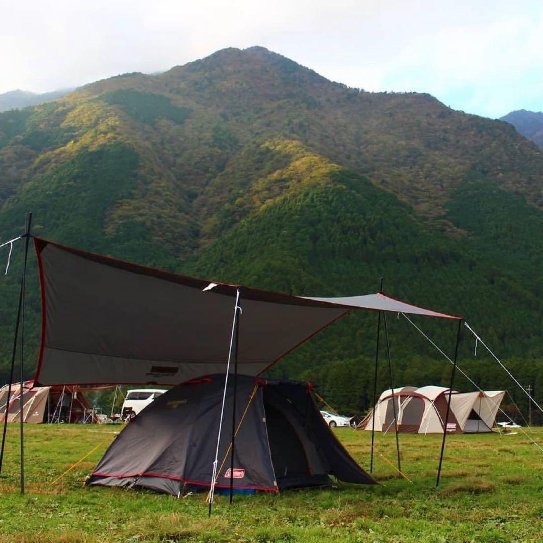 限定カラー　Coleman ヘキサタープダークグレー