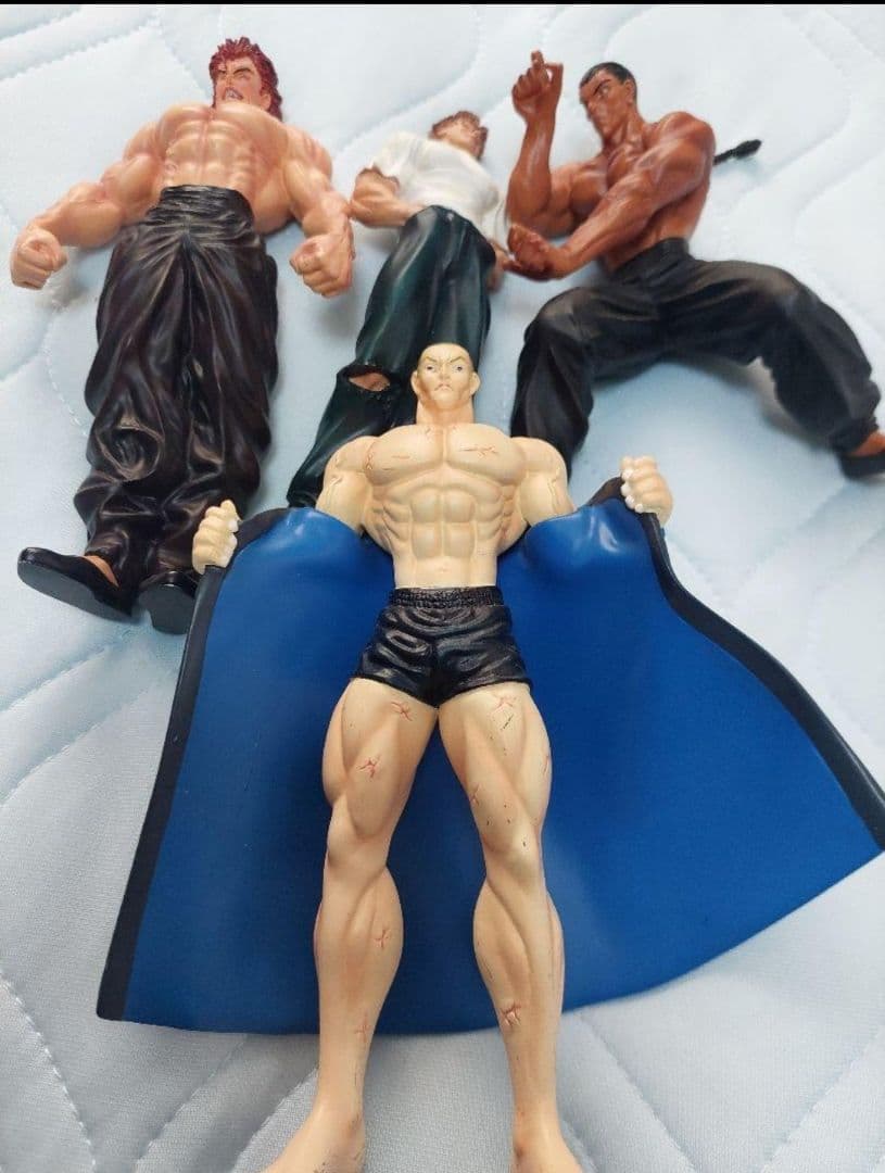 範馬刃牙バキフィギュア4体