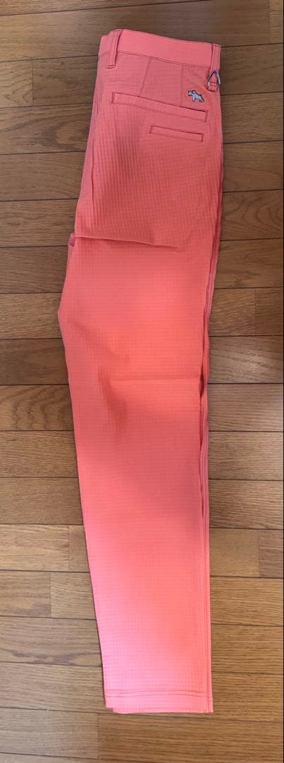 ヒールクリークオレンジ メンズゴルフパンツ