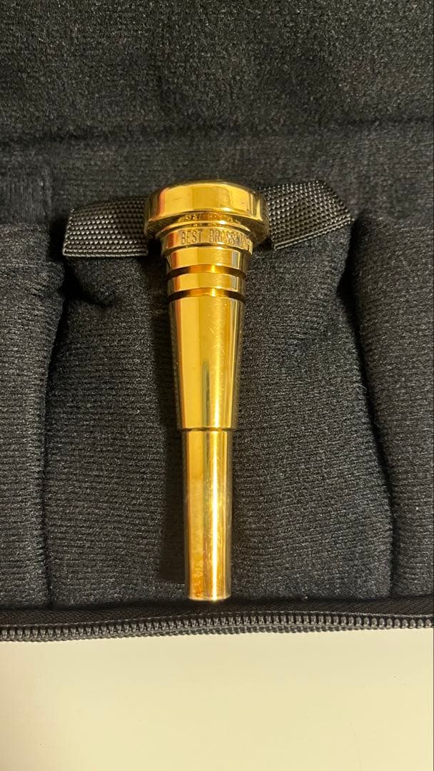 BEST BRASS TP-1C GP トランペットマウスピース 金メッキ