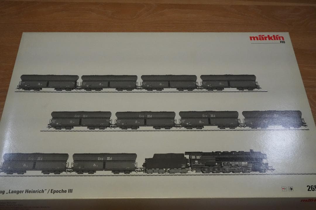 メルクリン Long Henry 26536 BR44 + 鉄鉱石貨車10両