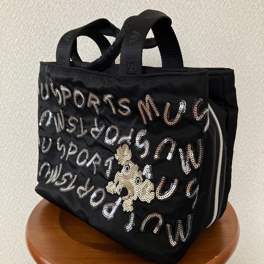 【美品】MU SPORTS トートバッグ カートバッグ ラウンドバッグ