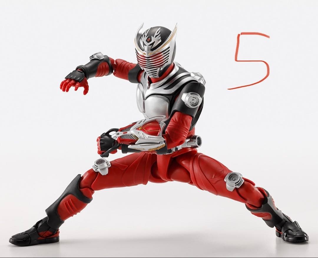 新品未開封 S.H.Figuarts 真骨彫製法 仮面ライダー龍騎 5個セット