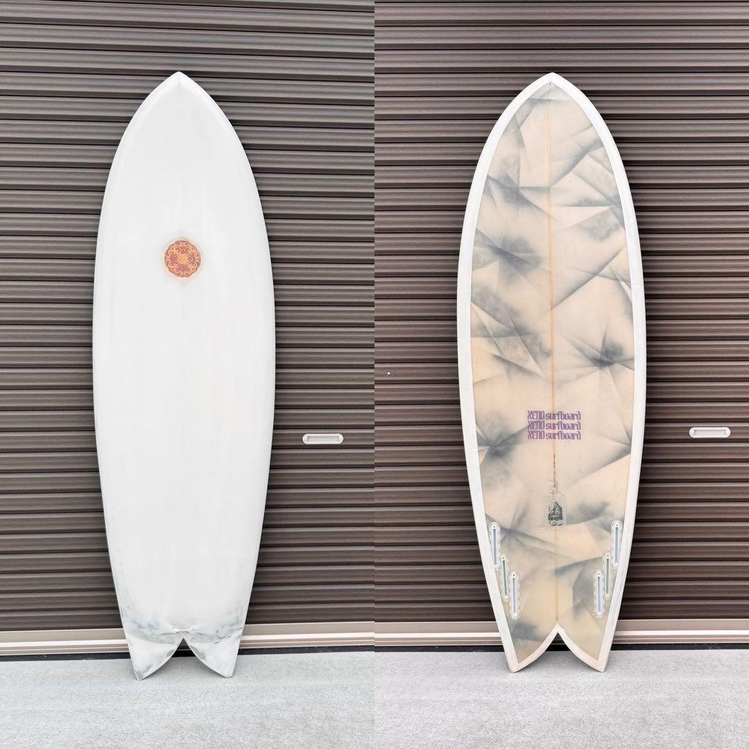配送可送料無料　 xenosurfboard フレックステール　フィッシュ