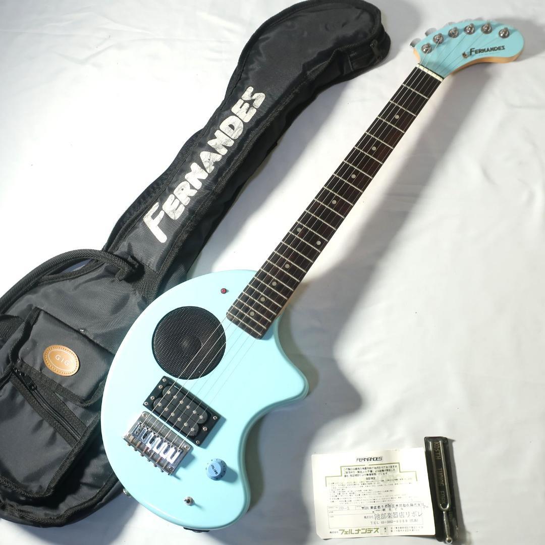 FERNANDES ZO-3 サーフグリーン エレキギター 純正楽器ケース付