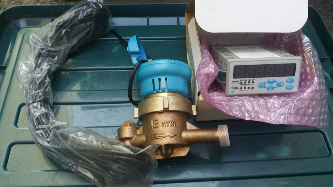 送料込み！東洋計器温泉メーター変換器セット