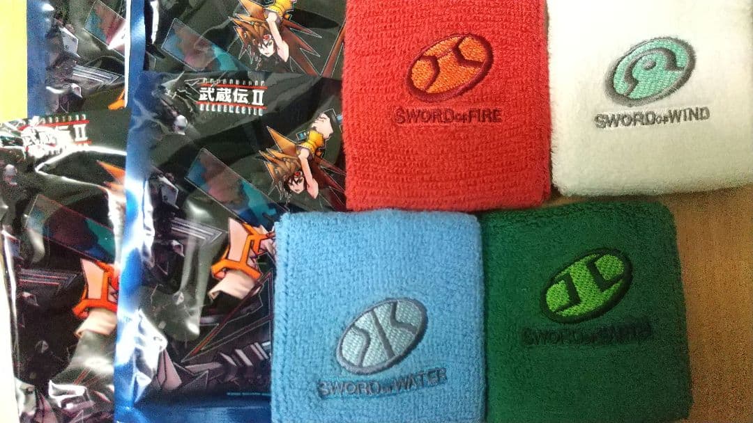 【非売品】武蔵伝Ⅱ 五輪剣リストバンド「空の剣」+予約特典全種セット