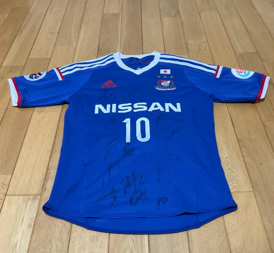 横浜Fマリノス中村俊輔選手 サイン入り ACL試合用スペシャルユニホーム