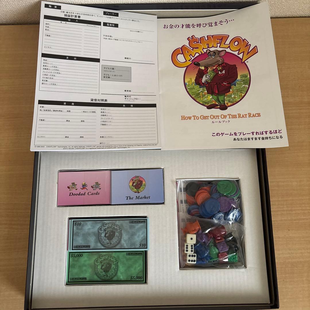 未使用【Cashflow101】ボードゲーム キャッシュフロー101 日本語版