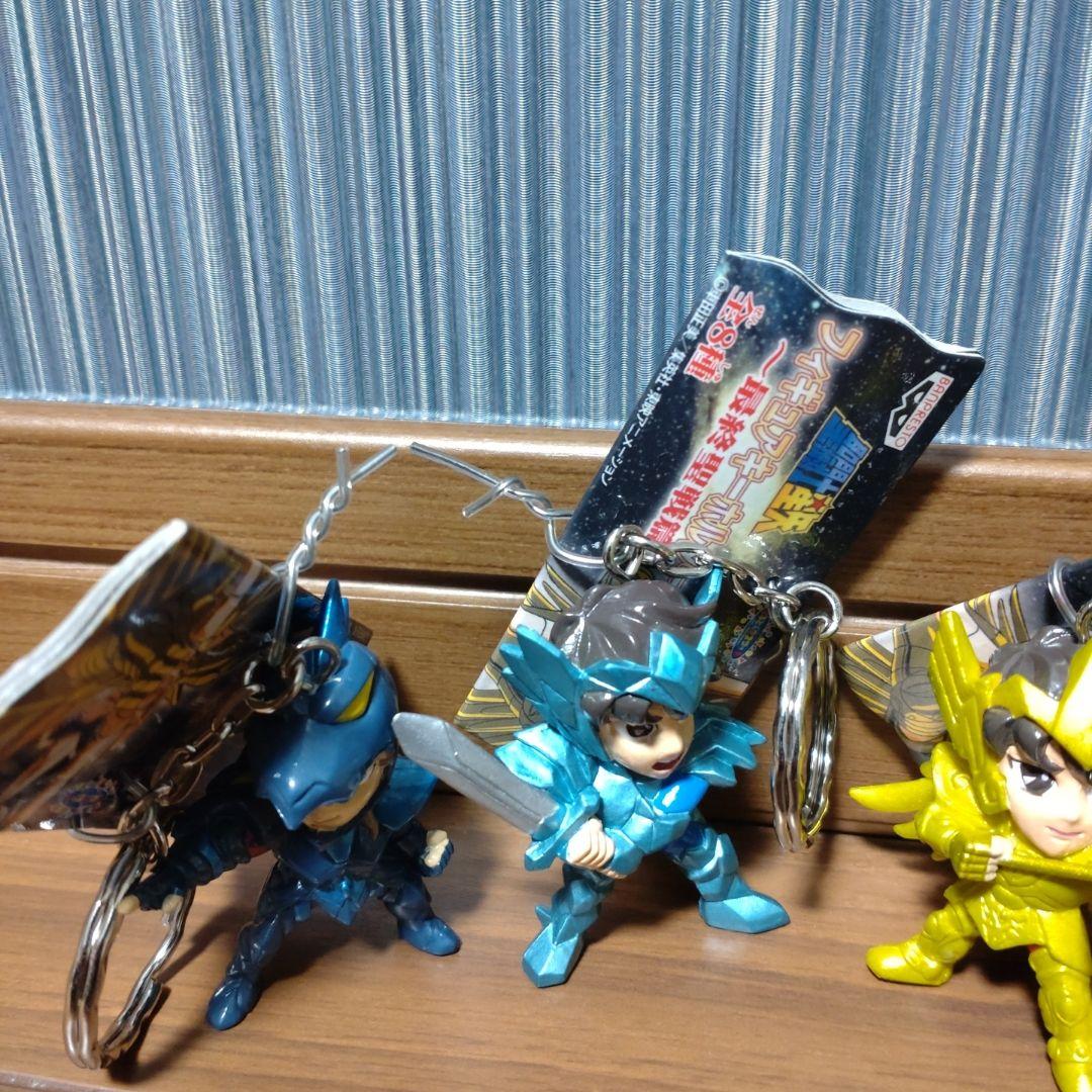 【コンプリート】聖闘士星矢 キーホルダー13個セット　黄金聖闘士　アテナ　レア