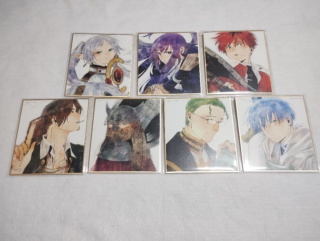 葬送のフリーレン BD/DVD 特典 色紙 7枚セット