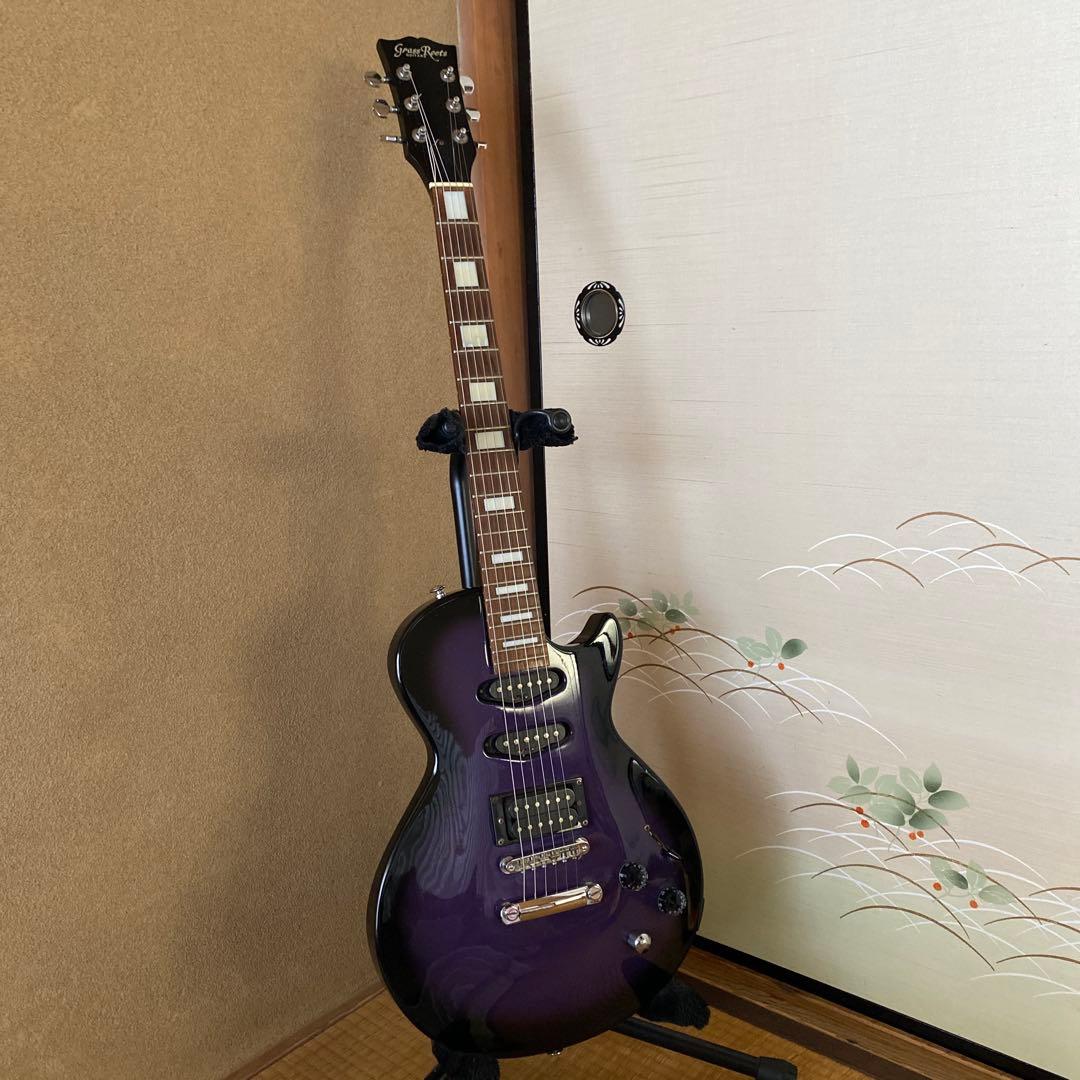 Grass Roots エレキギター パープル