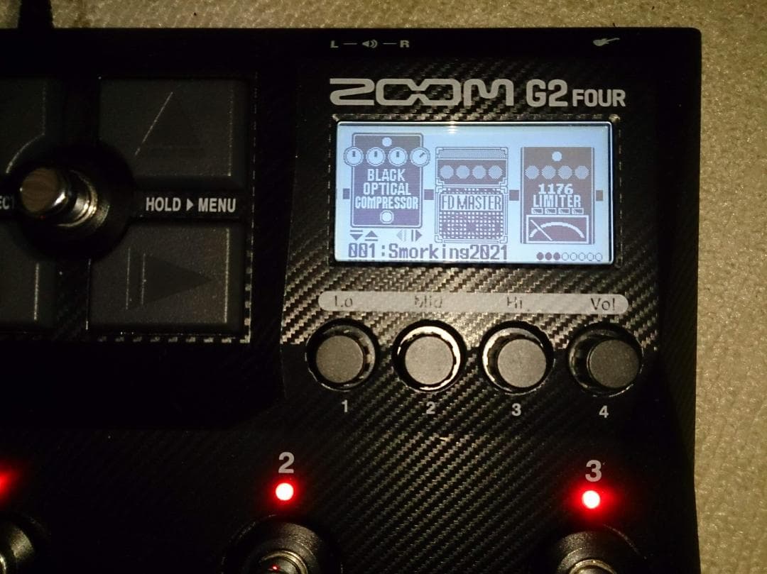 【美品】ZOOM G2 FOUR ギター用マルチエフェクター