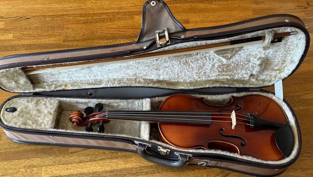 SUZUKI ビンテージバイオリン NO18. 本体 専用ケース付き