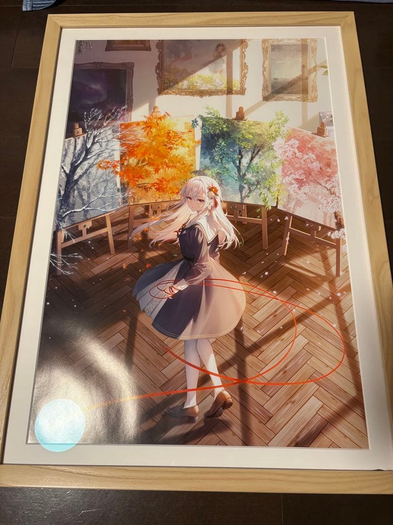 絵師100人展 13 複製原画 遠坂あさぎ 四季廻り