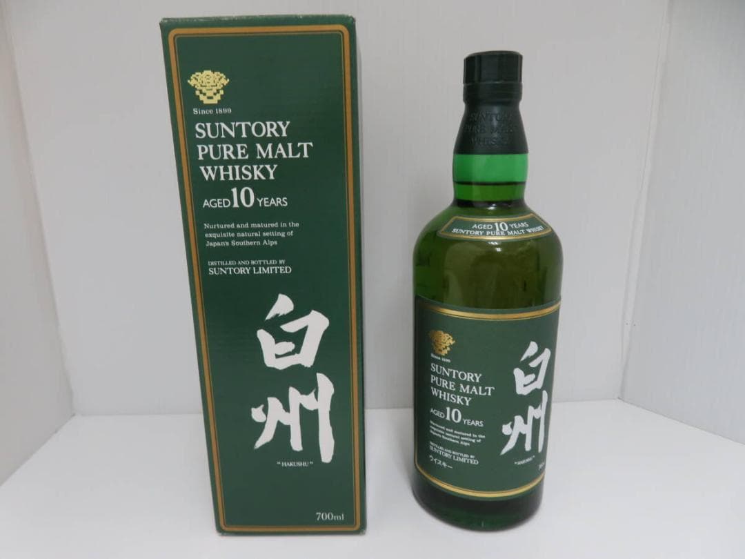 【超レア】白州10年　旧ラベル　ケース付き