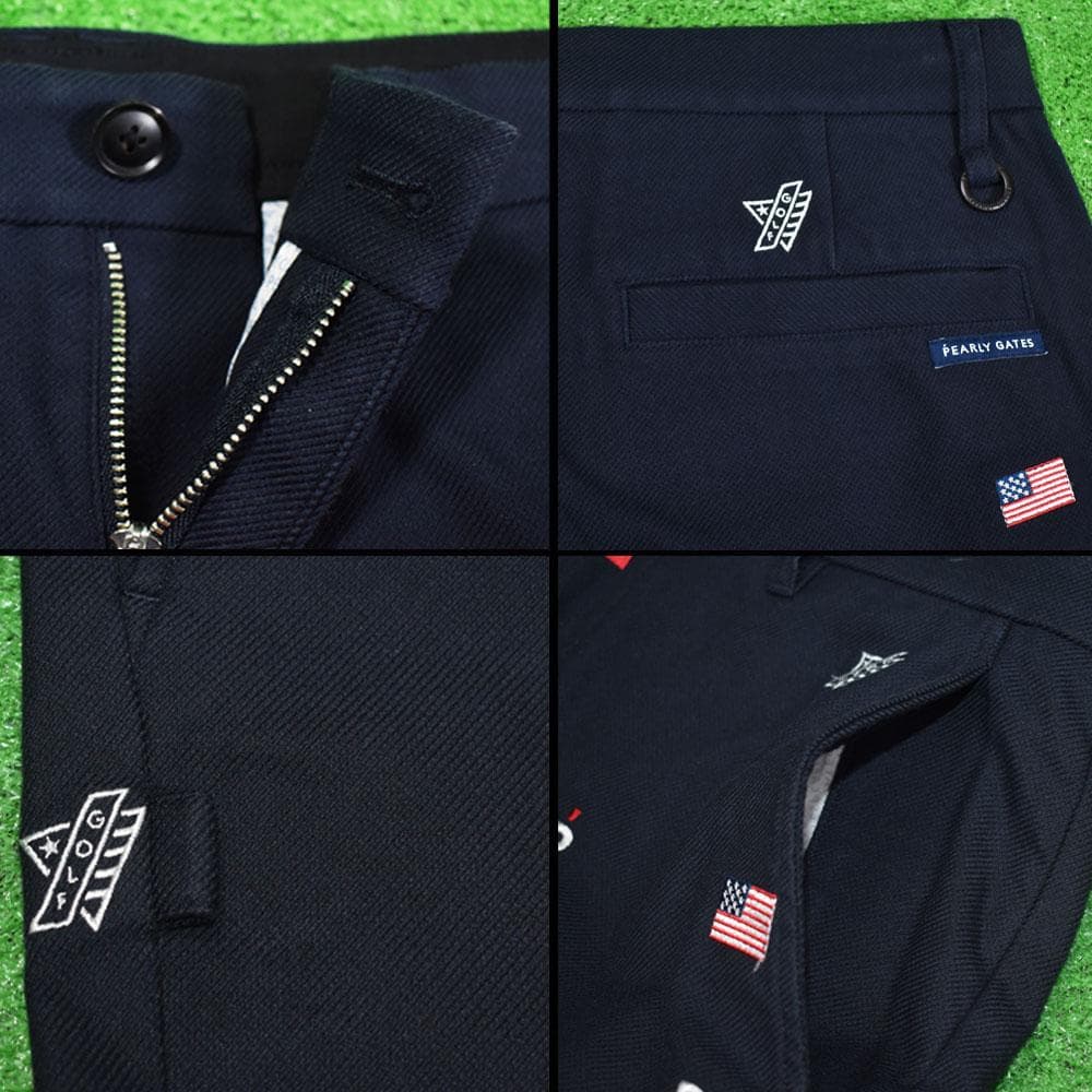 PEARLY GATES/パーリーゲイツ ゴルフパンツ【ネイビー/5】美品！