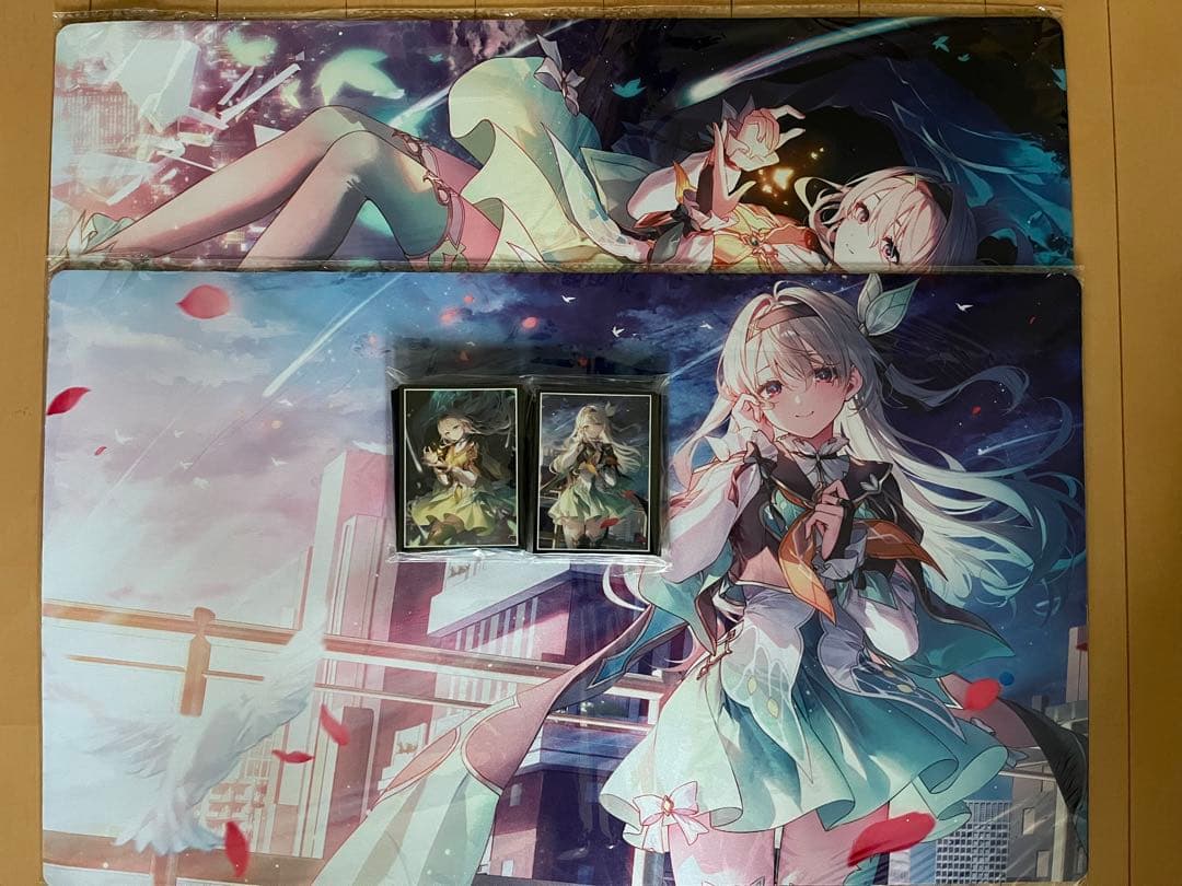 遠坂あさぎ　スリーブ　プレイマット　フルコンプ　　comic1　コミ1　ホタル