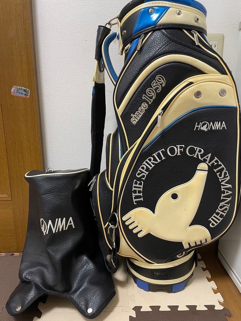 プロ支給モデル　ホンマ　キャディバッグ　ゴルフクラブケース