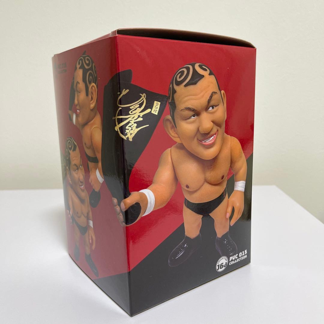 【激レア】鈴木みのる ジュウロクホウイ 16d サイン入りソフビフィギュア 新品