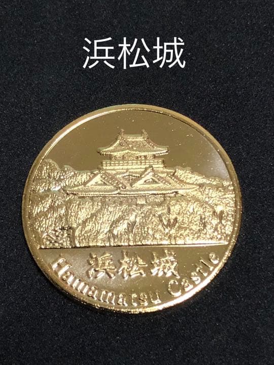 浜松城☆記念メダル★茶平