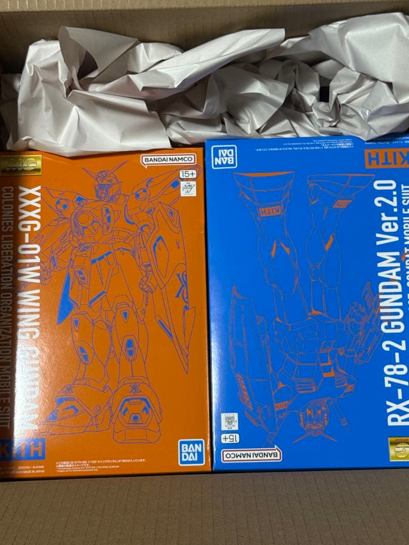 RX-78-2 GUNDAM Ver.2.0 & WING GUNDAM セット