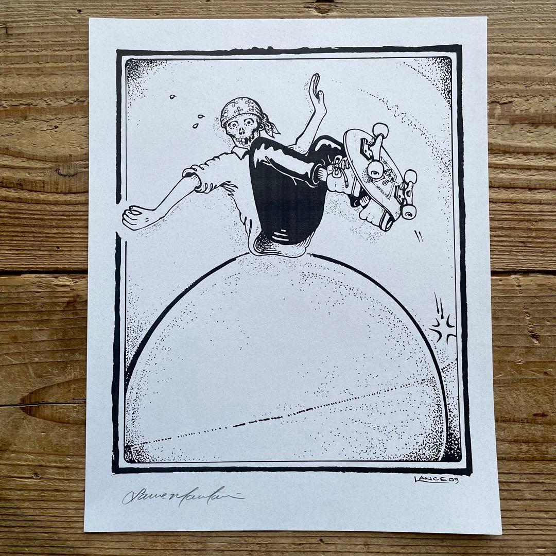 Lance Mountain x Anti Hero アート ポスター①