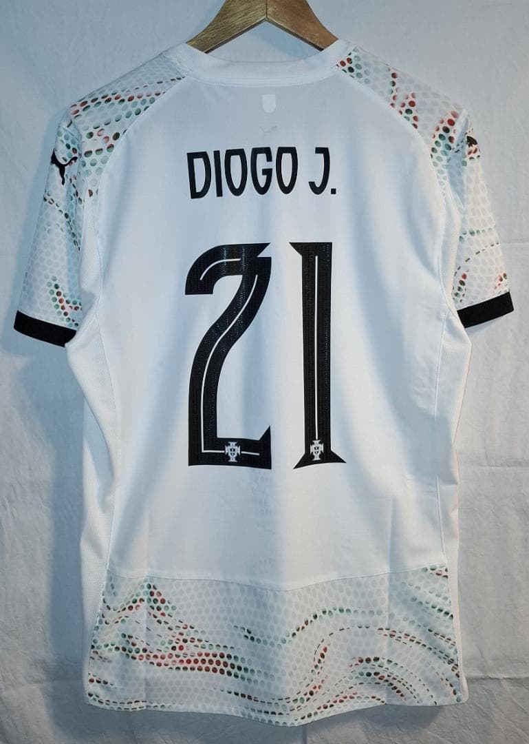 【最終価格】ポルトガル代表 2025 オーセンティック アウェイ 21.ジョタ