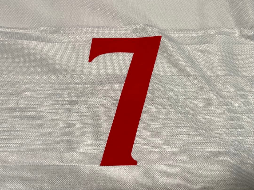 99-01 イングランド代表 ユニフォーム 7 ベッカム XL