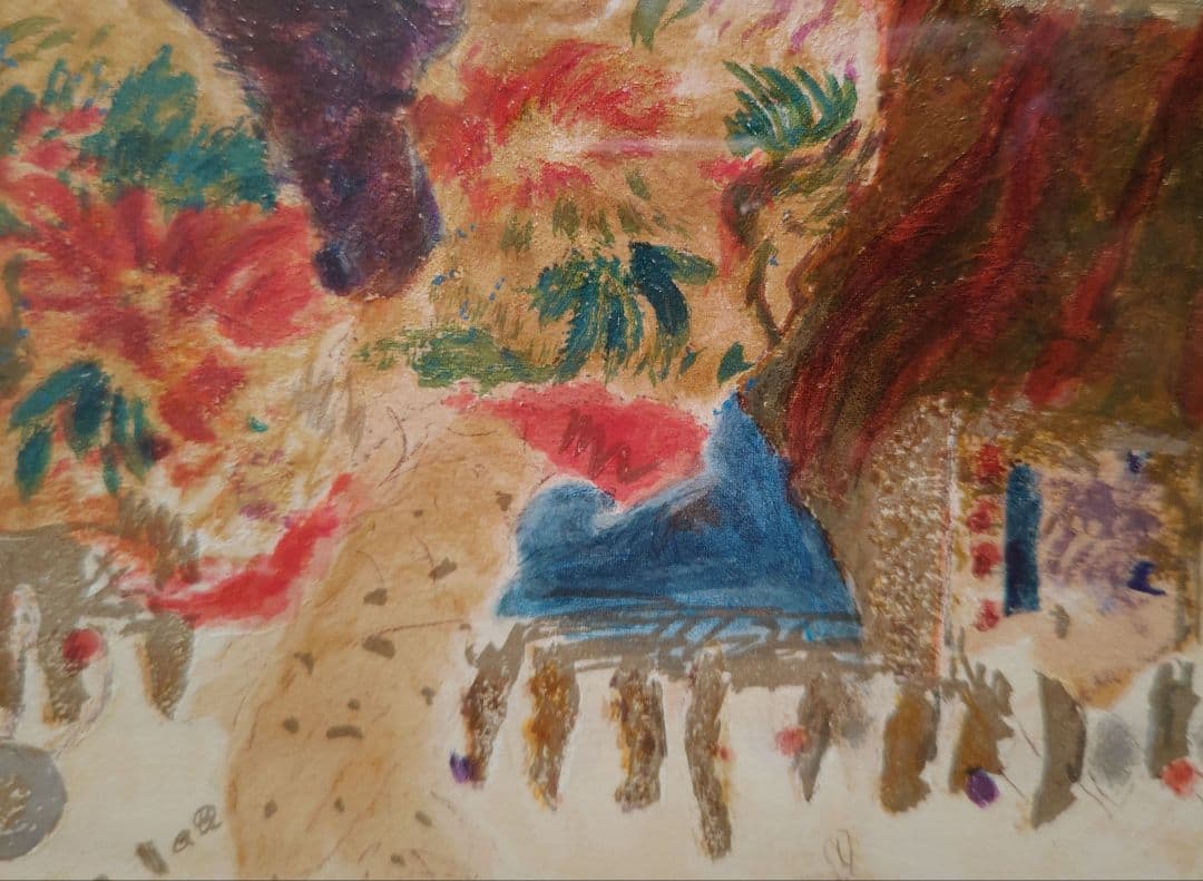 特価◯絵画 シルクスクリーン版画　額装品