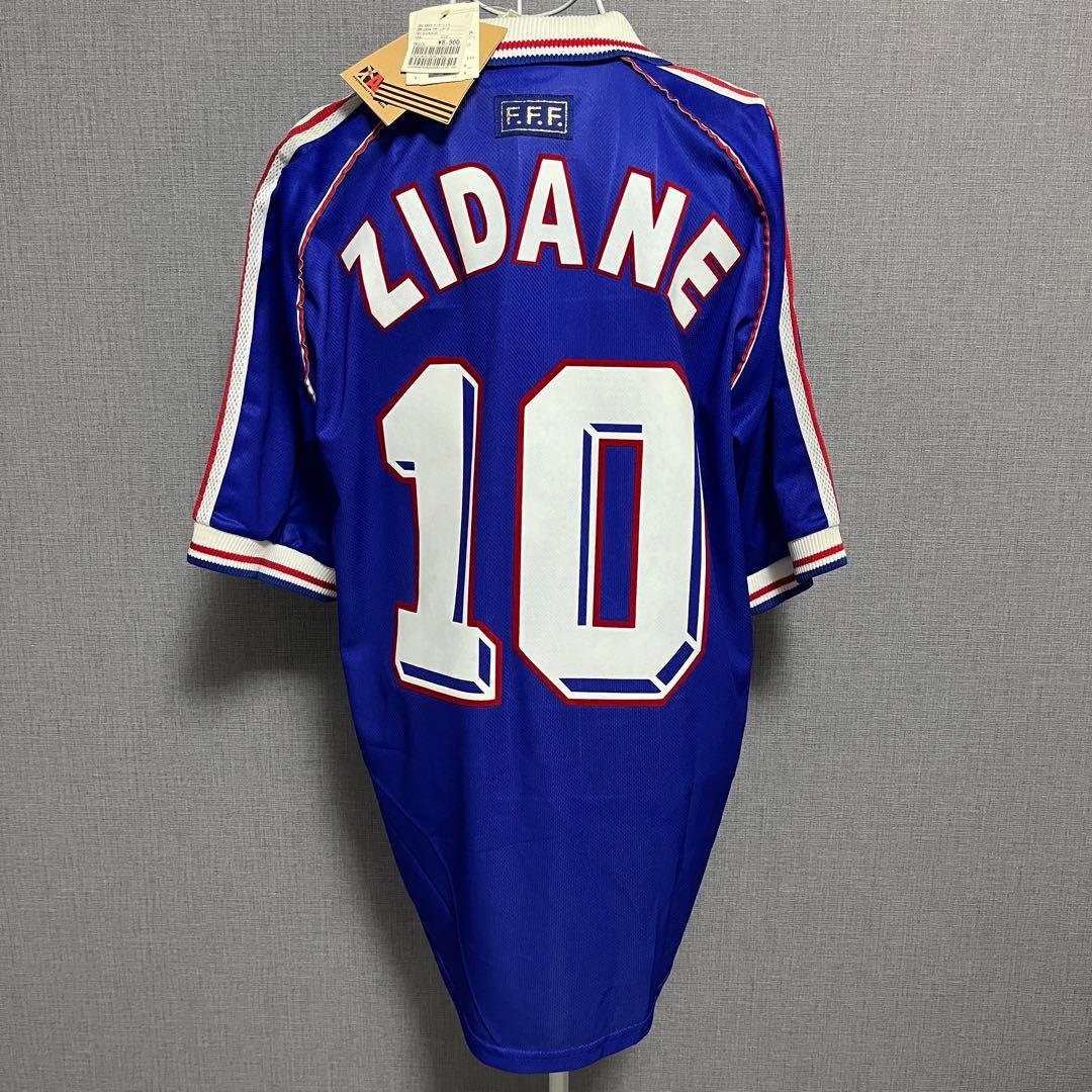 1998 フランス代表　ジダン　ホームユニフォー　BNWT