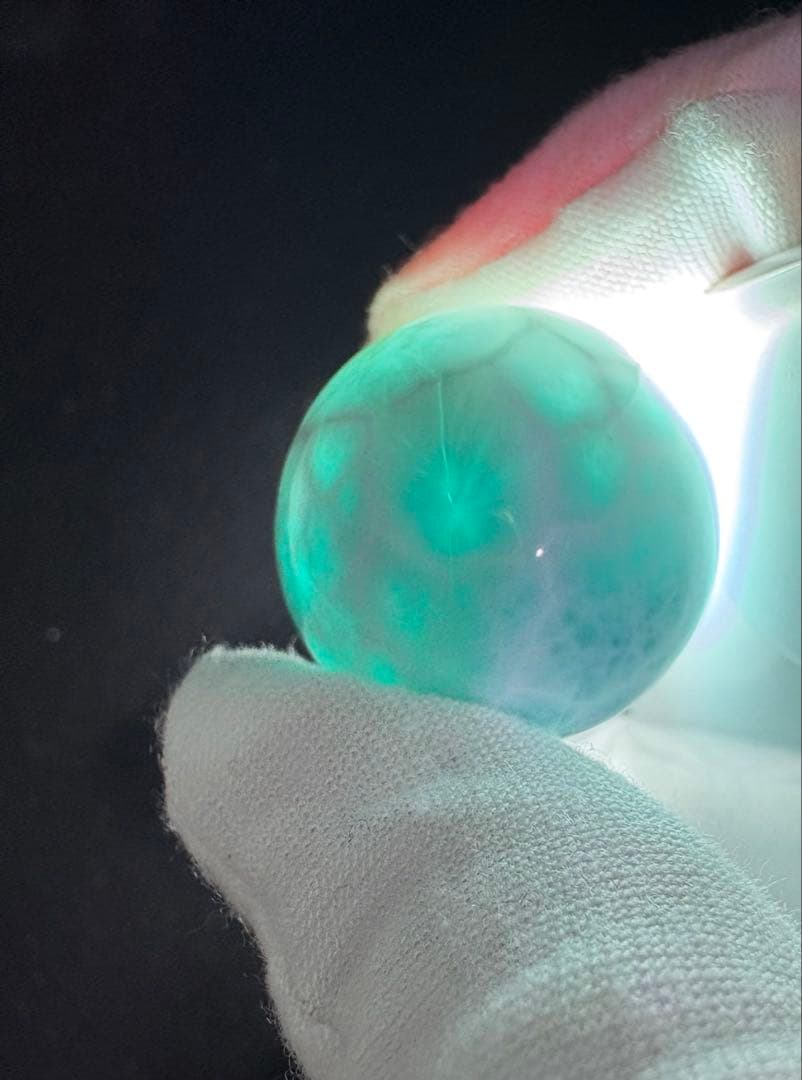 ラリマースフィア 世界三大ヒーリングストーン　天然石