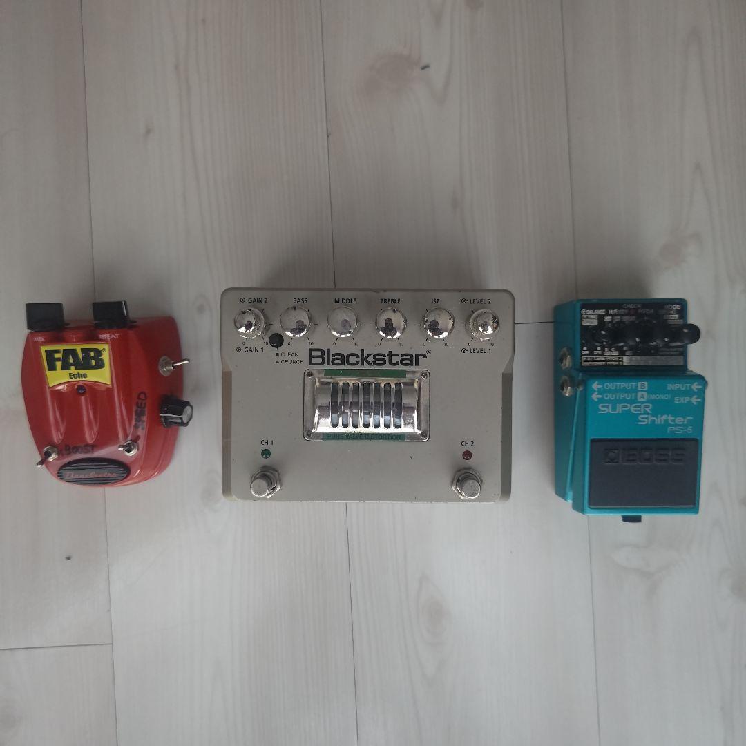 Blackstar HT-DUAL ,BOSS PS-5,ダンエレFABecho