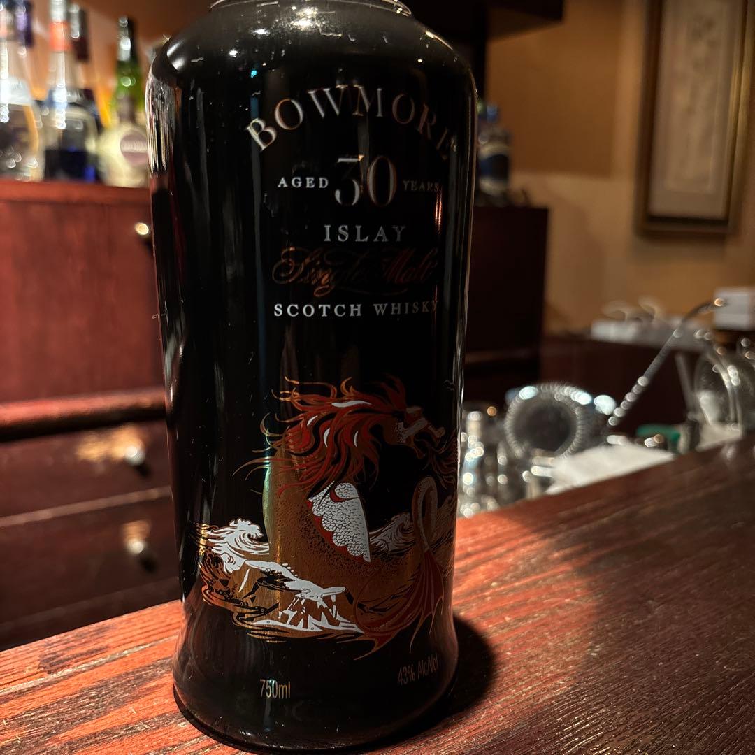 お値下げします！空瓶‼️Bowmore 30年 スコッチウイスキー 750ml