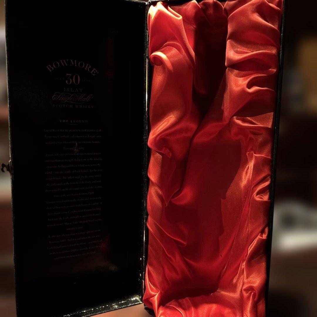 お値下げします！空瓶‼️Bowmore 30年 スコッチウイスキー 750ml
